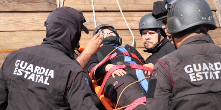 Concluye Guardia Estatal primer bloque del Curso de Medicina Táctica Policial 2025