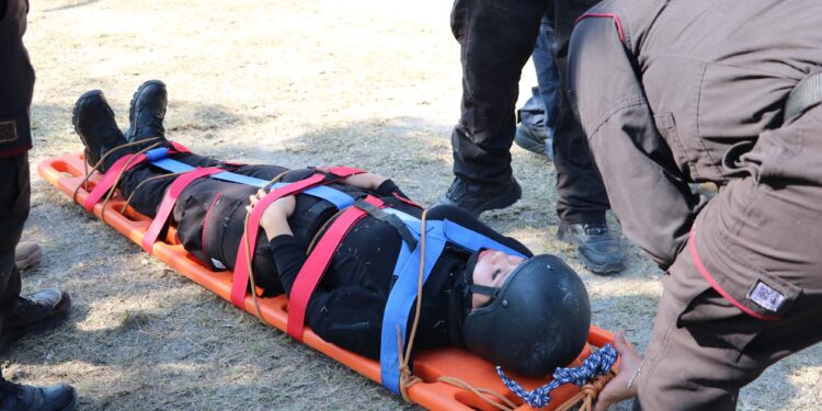 Reciben policías de la Guardia Estatal capacitación en atención prehospitalaria
