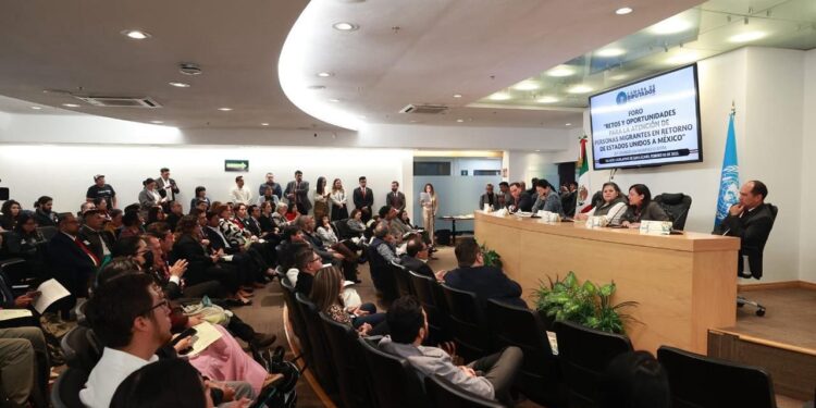 Participa Tamaulipas en foro de la Cámara de Diputados, sobre retos actuales en materia migratoria