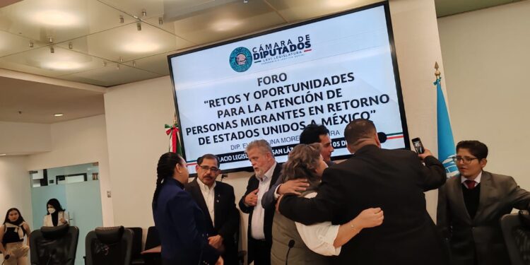 Participa Tamaulipas en foro de la Cámara de Diputados, sobre retos actuales en materia migratoria