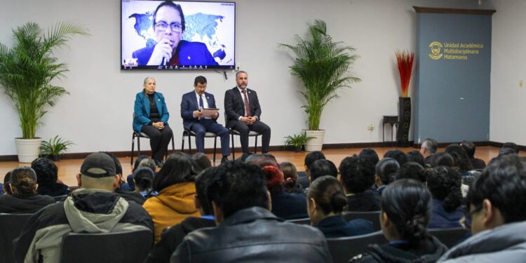Rector de la UAT inaugura congreso especializado en estudios de frontera