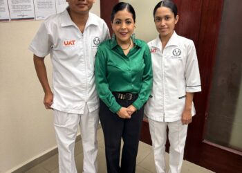 Estudiantes de la UAT exponen proyecto de innovación en salud en congreso internacional