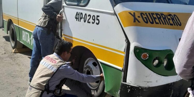 Convoca Subsecretaría de Transporte Público a la Revisión Mecánica 2025