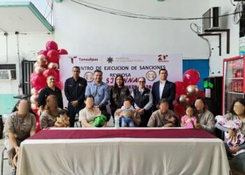 Inauguran «Espacio Amigable con Enfoque de Infancia» en el Centro de Ejecución de Sanciones en Reynosa
