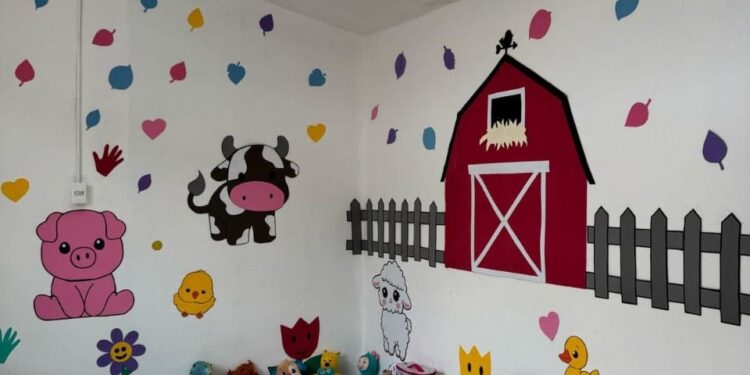 Inauguran «Espacio Amigable con Enfoque de Infancia» en el Centro de Ejecución de Sanciones en Reynosa