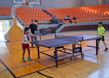 Confirma INDE selección de tenis de mesa para etapa macroregional de los Juegos CONADE 2025