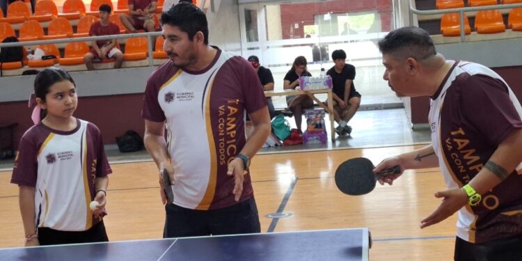 Confirma INDE selección de tenis de mesa para etapa macroregional de los Juegos CONADE 2025