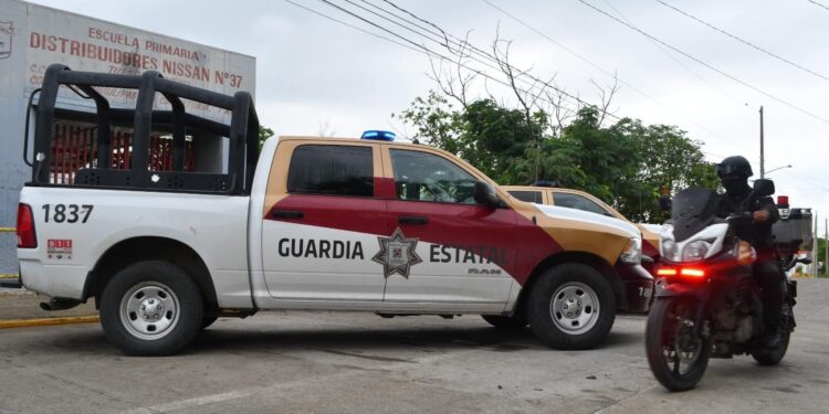 Mantiene Guardia Estatal Operativo Escuela Segura en Tamaulipas