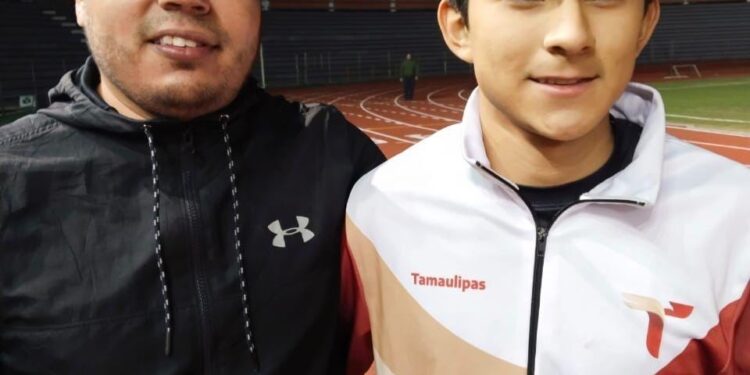 Tamaulipeco Yeray Becerra sigue brillando en el atletismo nacional e internacional