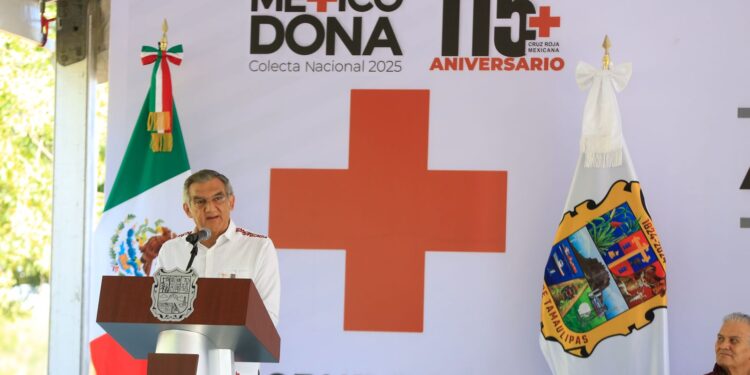 Arrancan Américo y María Colecta Anual 2025 de la Cruz Roja; invitan a sumarse