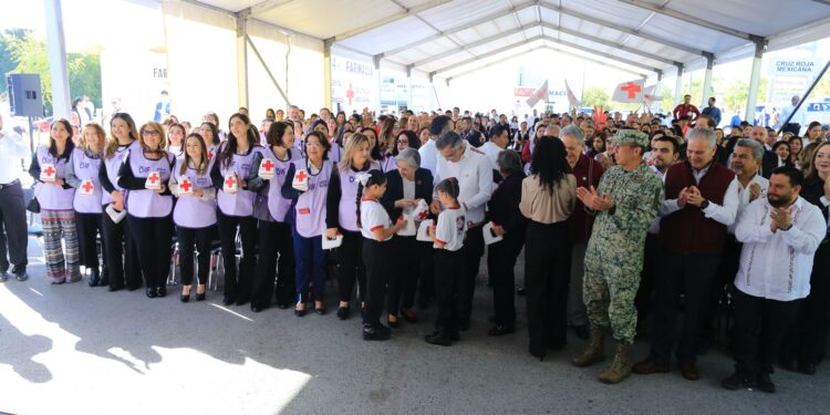 Arrancan Américo y María Colecta Anual 2025 de la Cruz Roja; invitan a sumarse