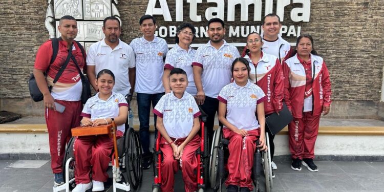 Listos tamaulipecos para buscar pase a los Juegos Parapanamericanos Junior 2025