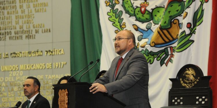 Recibe Congreso de Tamaulipas, el Tercer Informe de Américo Villarreal