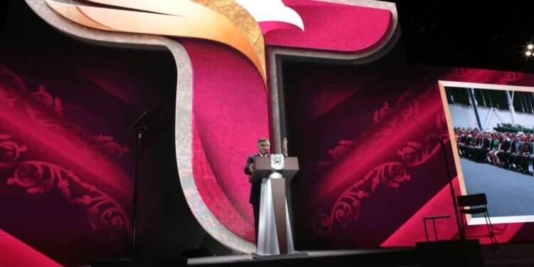 Rinde Américo Villarreal su Tercer Informe:  Trabajo, resultados y transformación de Tamaulipas