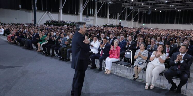 Rinde Américo Villarreal su Tercer Informe:  Trabajo, resultados y transformación de Tamaulipas