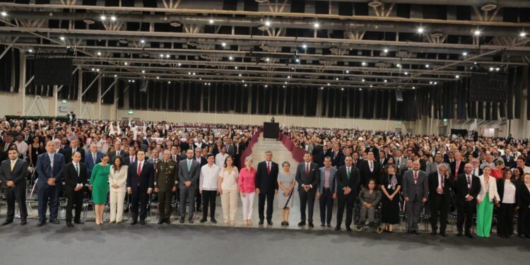 Rinde Américo Villarreal su Tercer Informe:  Trabajo, resultados y transformación de Tamaulipas