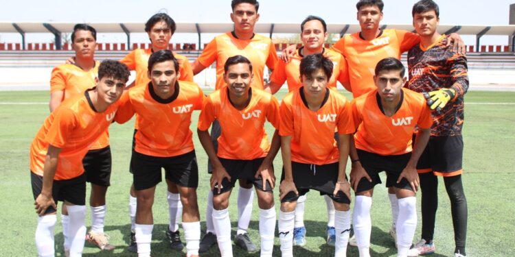 Se corona Correcaminos en Torneo de Futbol Estudiantil por el 75 aniversario de la UAT