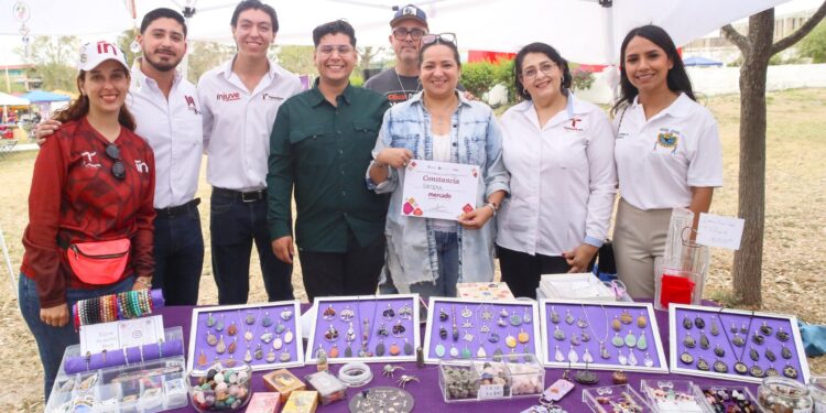 Realiza Injuve Mercado Tamaulipas en apoyo a la juventud emprendedora de Matamoros