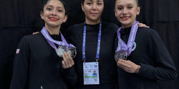 Gimnastas tamaulipecas brillan en Aphrodite Cup y continúan su preparación rumbo a los Juegos Panamericanos Junior 2025