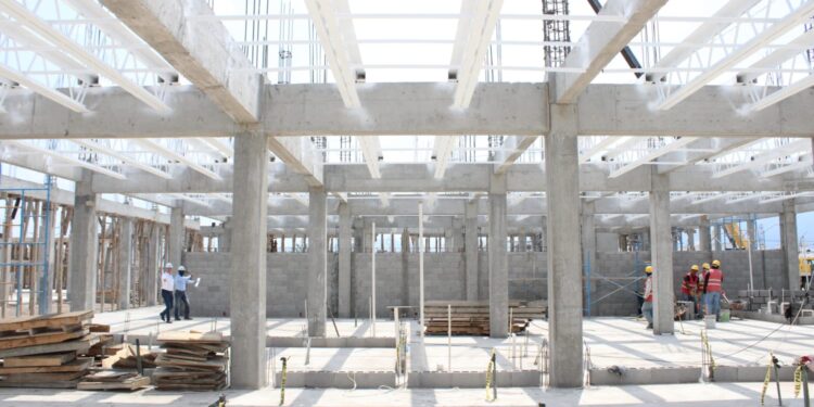 Constata gobernador avance en la construcción de la Ciudad Judicial en Victoria