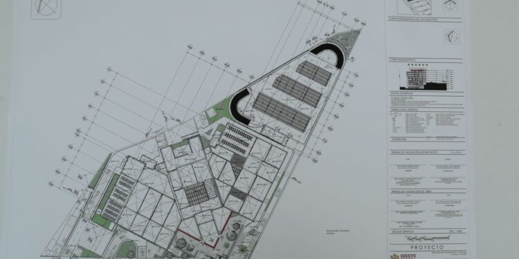 Constatan Américo Villarreal y Martí Batres obra del nuevo hospital del ISSSTE en Tampico