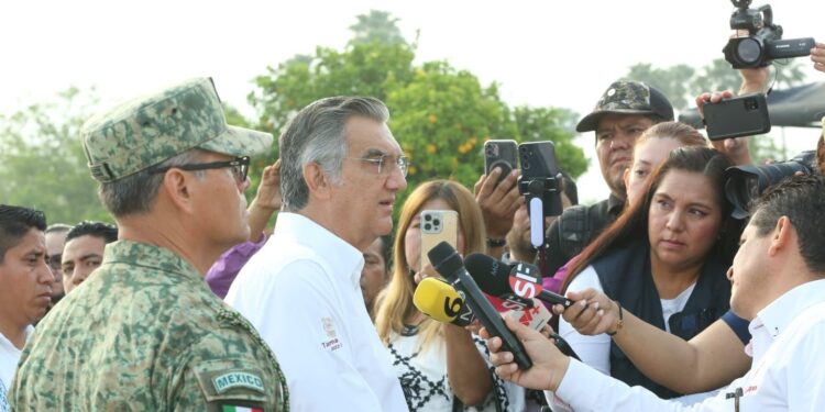 Respalda presidenta Claudia Sheinbaum a Tamaulipas ante contingencia: Américo