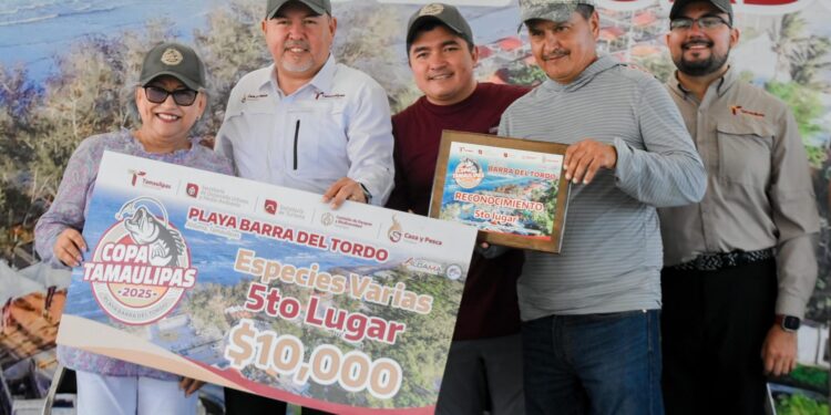 Rompe récord de participación en pesca deportiva Copa Tamaulipas 2025