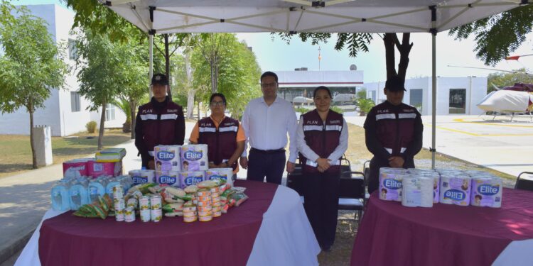 Se suma SSPT con donativos para población afectada por inundaciones en la frontera