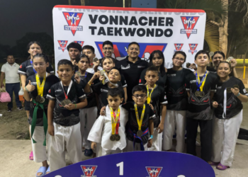 Academia Búhos de Ciudad Victoria brilla con medallas en torneo de taekwondo en Tampico