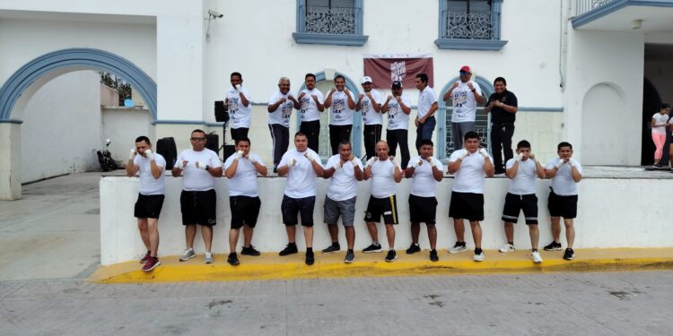 Tamaulipas presente en Clase Nacional de Boxeo «Por la paz y contra las adicciones»