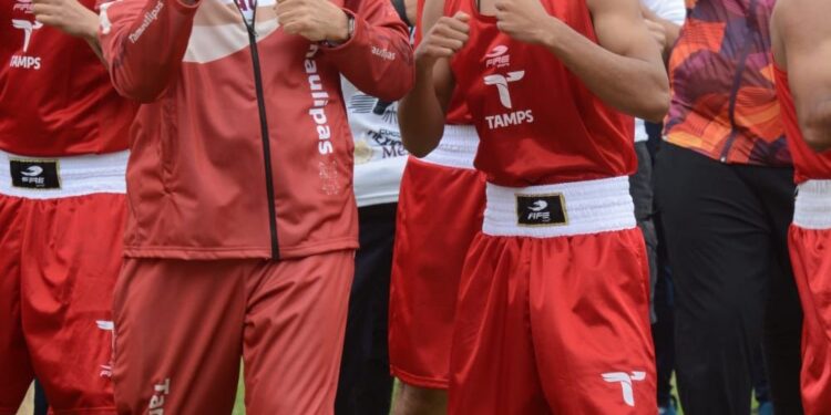 Tamaulipas presente en Clase Nacional de Boxeo «Por la paz y contra las adicciones»