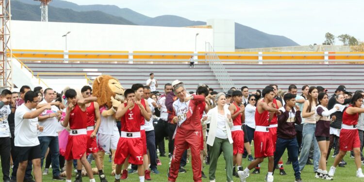 Tamaulipas presente en Clase Nacional de Boxeo «Por la paz y contra las adicciones»