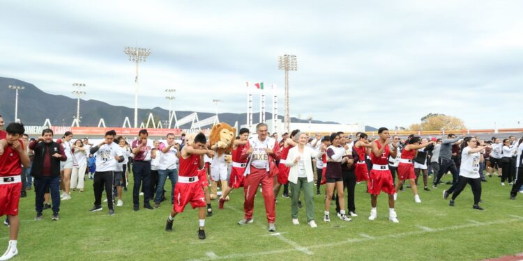 Tamaulipas presente en Clase Nacional de Boxeo «Por la paz y contra las adicciones»