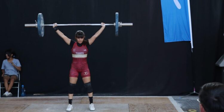 Tres atletas tamaulipecas clasifican a la Olimpiada Nacional CONADE 2025 en levantamiento de pesas