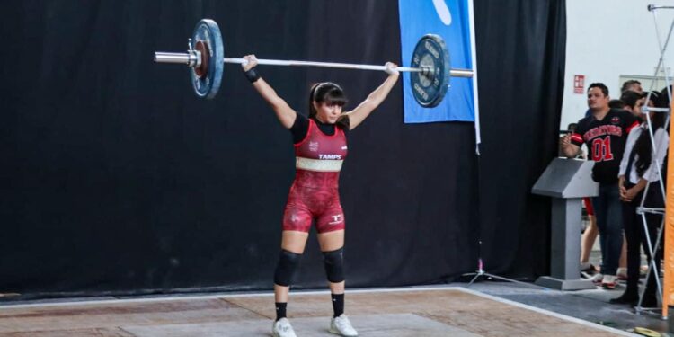 Tres atletas tamaulipecas clasifican a la Olimpiada Nacional CONADE 2025 en levantamiento de pesas