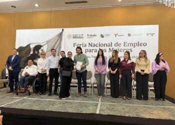 Con enfoque humanista, se impulsa el empleo para las mujeres tamaulipecas en la Feria Nacional del Empleo 2025