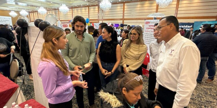 Con enfoque humanista, se impulsa el empleo para las mujeres tamaulipecas en la Feria Nacional del Empleo 2025