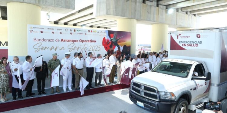 Arranca Américo Operativo Semana Santa 2025 en Tamaulipas