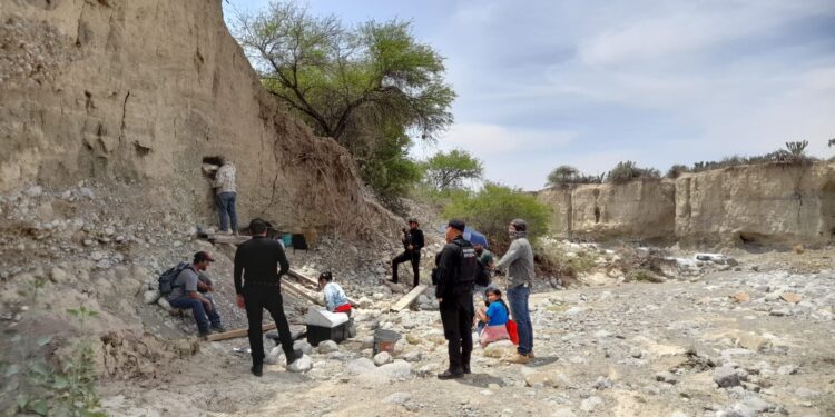 Apoya Guardia Estatal en traslado de presuntos restos de mamut encontrados en Tula