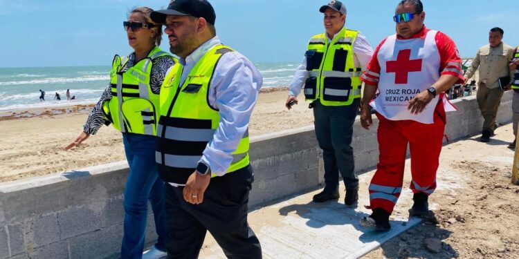 Saldo blanco en playas y balnearios durante Semana Santa 2025 en Tamaulipas