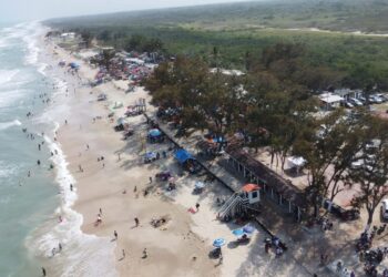 Saldo blanco en playas y balnearios durante Semana Santa 2025 en Tamaulipas