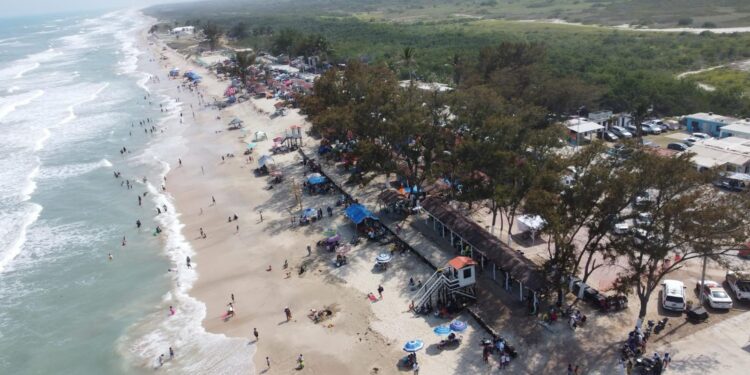 Saldo blanco en playas y balnearios durante Semana Santa 2025 en Tamaulipas