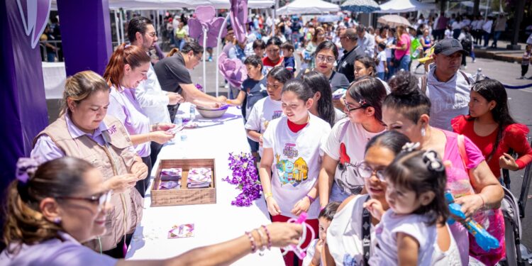 Participa DIF Tamaulipas en la Fiesta Nacional por los Derechos de la Niñez