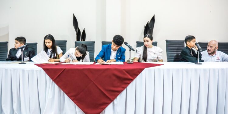 Realiza SIPINNA Primer Parlamento del Observatorio Participativo e Inclusivo de Niñas, Niños y Adolescentes en Tamaulipas