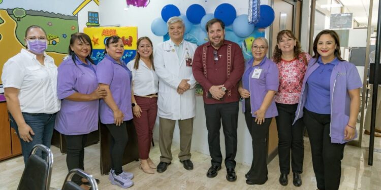 Lleva SET enseñanza a niñas y niños en los hospitales de Tamaulipas