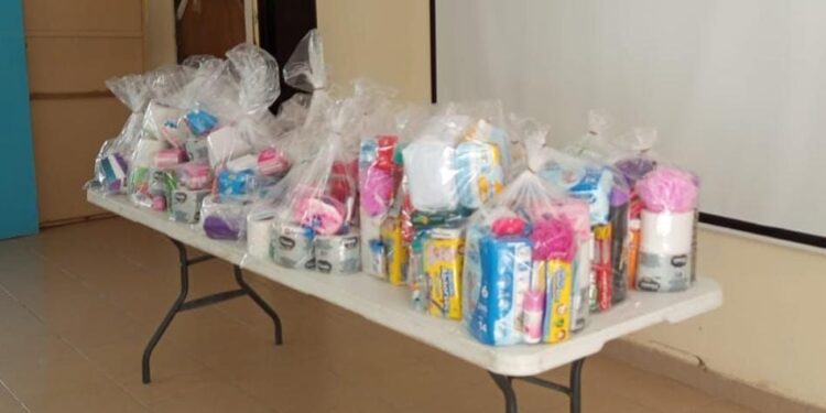 Reciben mujeres del CEDES Reynosa artículos de higiene y fórmulas lácteas para sus hijos e hijas