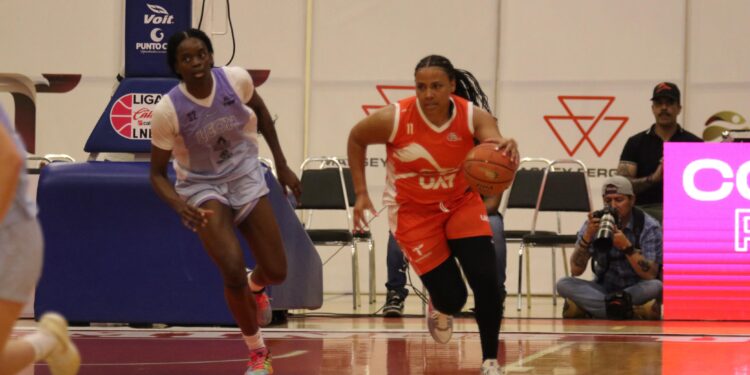 Rector de la UAT inaugura la  temporada 2025 de la LNBP Femenil