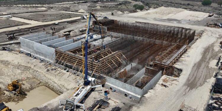 Construcción de segunda línea del acueducto, un esfuerzo en conjunto entre Estado y  Federación