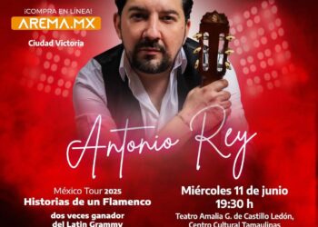 Invita ITCA a concierto del guitarrista español Antonio Rey