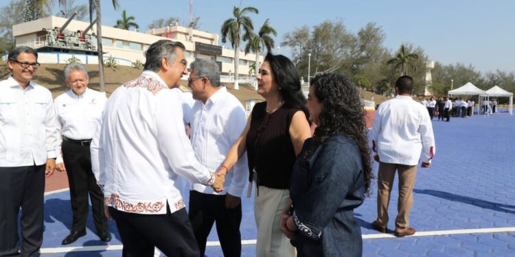 Reconoce Américo Villarreal respaldo de la Secretaría de Marina para la paz y el desarrollo de Tamaulipas